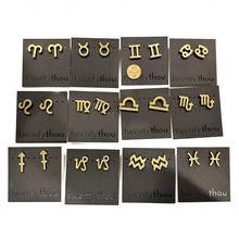 Load image into Gallery viewer, What&#39;s Your Sign - Zodiac Stud Earrings